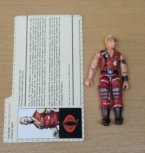 Vintage GI Joe Lot 2004 ARAH~ Dreadnok Buzzer GIJoe JoeCon Convention Incomplet