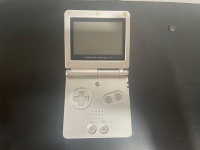 Nintendo Game Boy Advance SP Handheld System - Silver (untested)