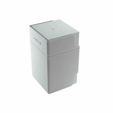Gamegenic - Watchtower 100 Card Convertible Deck Box: White