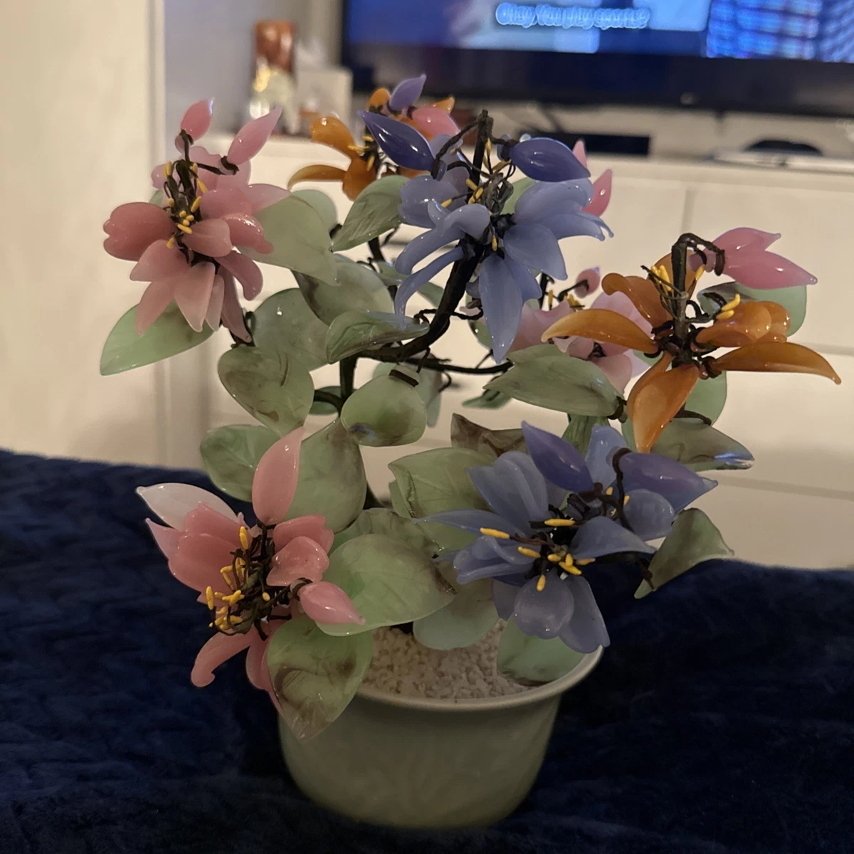 玉石盆景树其他中国收藏品1900-现在| eBay