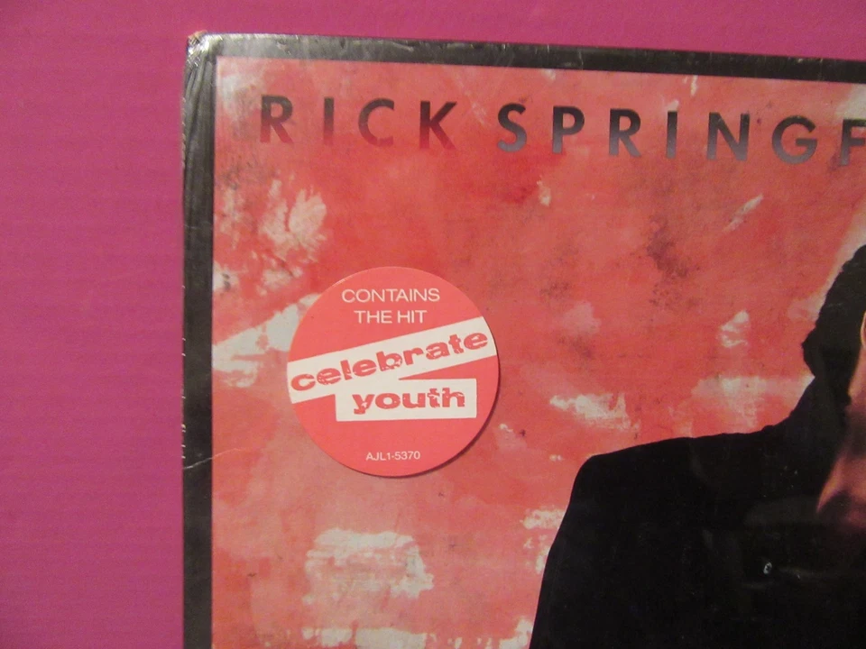 Rick Springfield lp Tao vinyl record NEW SEALED celebrate youth hype sticker - Image 2 of 4