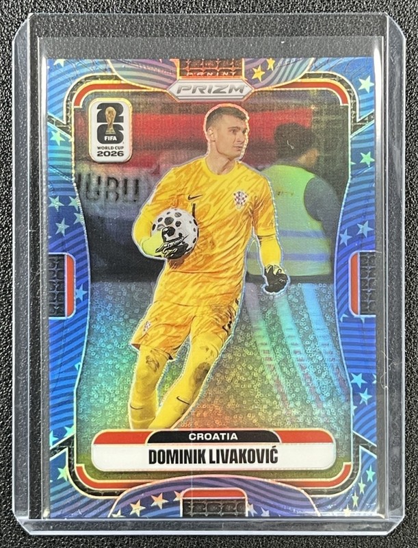 DOMINIK LIVAKOVIC 2026 PANINI PRIZM WORLD CUP #199 OLD GLORY 73/94 CROATIA