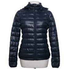 Benetton, Daunenjacke, Damen, Größe: 40, Soft light down, Blau, Einfarbig #M17