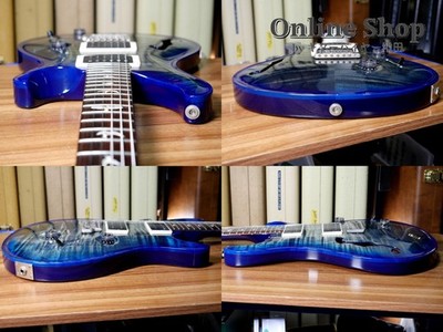 Paul Reed Smith (prs) 2014 Custom 24 SEMI-HOLLOW 10TOP Faded Blue