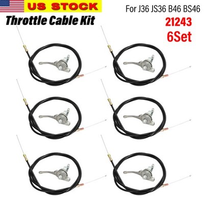 For Multiquip-Whiteman Throttle Cable Kit fits J36 JS36 B46 BS46 trowel 21243 6X