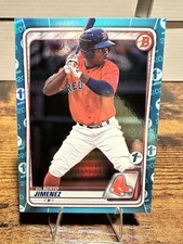 2020 Bowman Draft 1st Edition - Gilberto Jimenez #BD-137 Sky Blue Foil