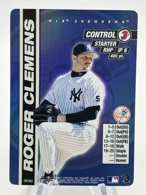 2000 MLB Showdown - Roger Clemens - 1st Edition Foil SP - NY Yankees #296
