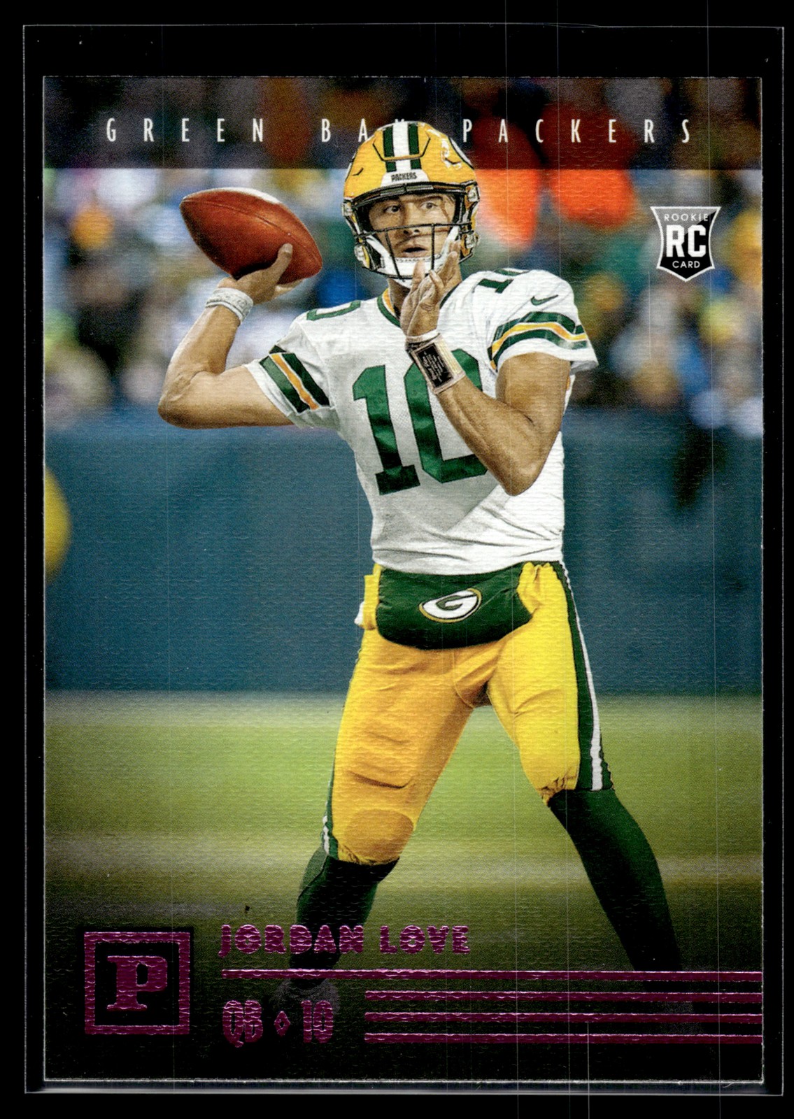 Jordan Love Panini Chronicles Panini #PA4 Base