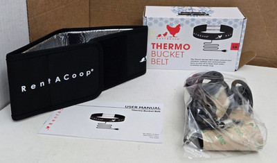 Rentacoop Thermo Bucket Belt SM Insulated Wrap Automatic On/Off Winter De-icer