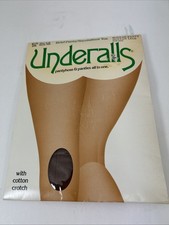 NEW Vintage Underalls Pantyhose Size A-B Style 320 Brief Panty Suntan