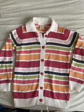 GYMBOREE Girls Medium 100 Cotton Button Front Cardigan Sweater Multicolor Cute
