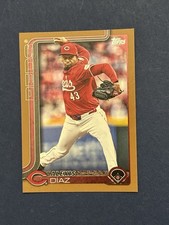 Alexis Diaz 2025 Topps Series 2 #434 Gold Border. Cincinnati Reds 0537/2025. NMT