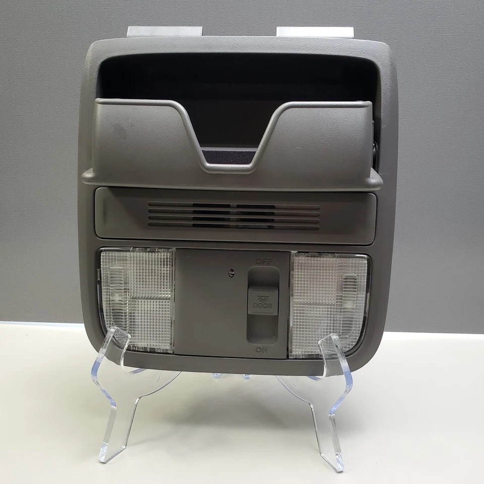 Honda Pilot Dome 2009-2015 gris claro oscuro OEM consola superior prueba sin techo corredizo Foto 3 de 4