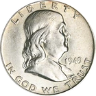 1949-P Franklin Half Dollar