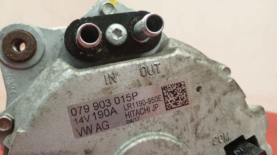 AUDI RS6 MK4 C7 2017 ALTERNATOR 4.0L PETROL CWUB 079903015P - Image 2 of 4