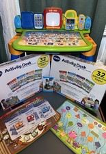 VTech Explore and Write Activity Desk/chalkboard/easel + Extra Expansion Packs