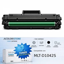 Toner MLT-D1042S Nero Compatibile Samsung-ML-1865-W ML-1660 SCX-3200 1500 Pagine