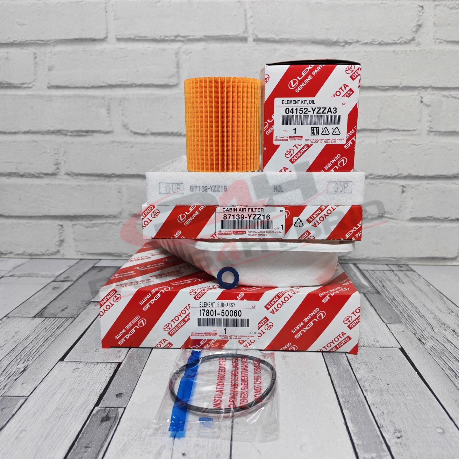 Genuine Lexus GS450 Filters GWS191 2006-2011 Service Oil Air & Cabin Filter