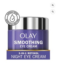 Olay Retinol 24 MAX Hydrating Complex Night Eye Cream for Wrinkles, 0.5 oz