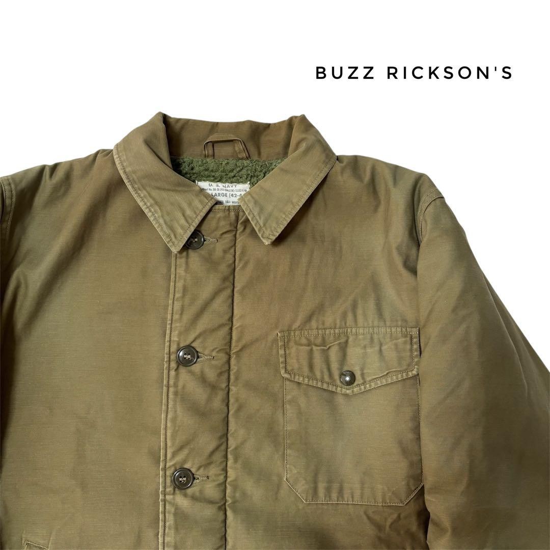 Buzz Rickson'S A-2 Deck Jacket Triangular Flap - image 1