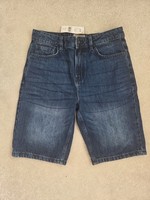 Mens Blue NEXT Denim Shorts 30R Regular Fit