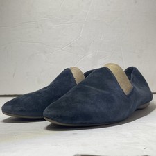 Birdies The Heron Navy Blue Flats Womens Sz 8 Casual Comfort Slip On Quilted