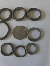  8  Bronze Celtic Rings Coin Money +XRF 