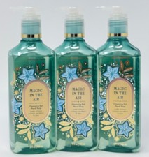 3 NEW BATH  BODY WORKS MAGIC IN THE AIR CLEANSING GEL HAND SOAP WASH 8OZ PUMP