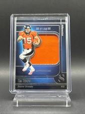 2025 Panini Silhouette TIM TEBOW Denver Broncos Patch Relic #77/99 MEM