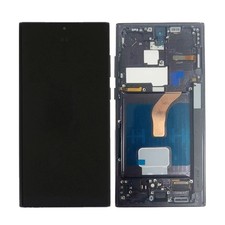 OLED For Samsung Galaxy S22 Ultra 5G SM-S908U/U1 LCD Display Touch Screen Frame