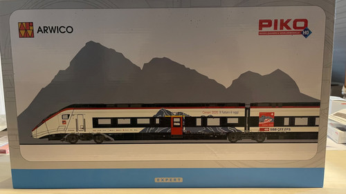 Piko 97231 SBB Triebzug RABe 501 Giruno 11-tlg Ceneri 2020 Epoche 6 H0/AC  | Zustand: Gebraucht