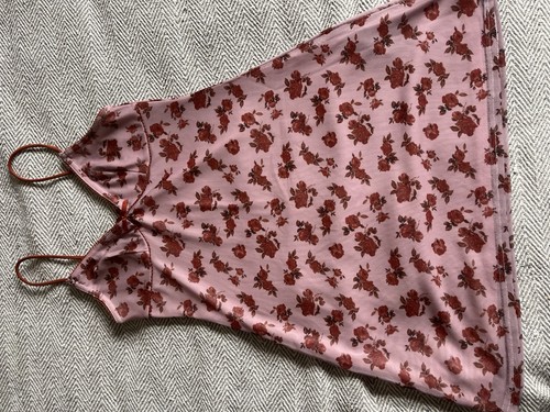 Women’s Shirt Pink Floral Sundress Urban Outfitters Size Xs - Picture 3 of 10