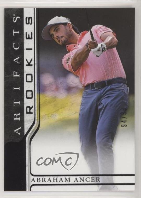 2021 Upper Deck Artifacts Rookies Black 94/99 Abraham Ancer #52 Rookie RC 1fw1