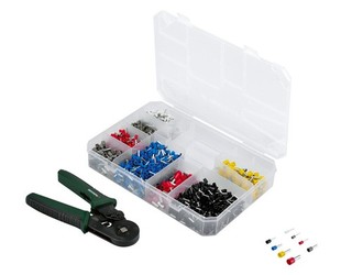 PARKSIDE Automatik Crimpzangen Set Quetschzange Zange PCZA 1801 B1 mit Hülsen