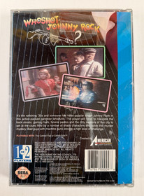 NEW 1993 Sealed WHO SHOT JOHNNY ROCK? Sega CD
