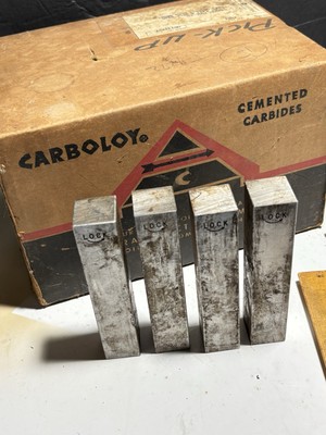 1 x1 x4.75   CARBOLOY TFL 16-4 Inserted Turning Tool Holders *NOS* Lot of 4