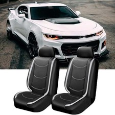 For Chevrolet Camaro Car Seat Covers 2-seats Set Front Cushion Leather For Chevrolet Camaro Car Seat Covers 2-seats Set Front Cushion Leather