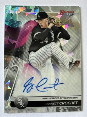 2020 Bowman s Best Garrett Crochet Atomic Refractor Auto /25 #B20-GC CWS