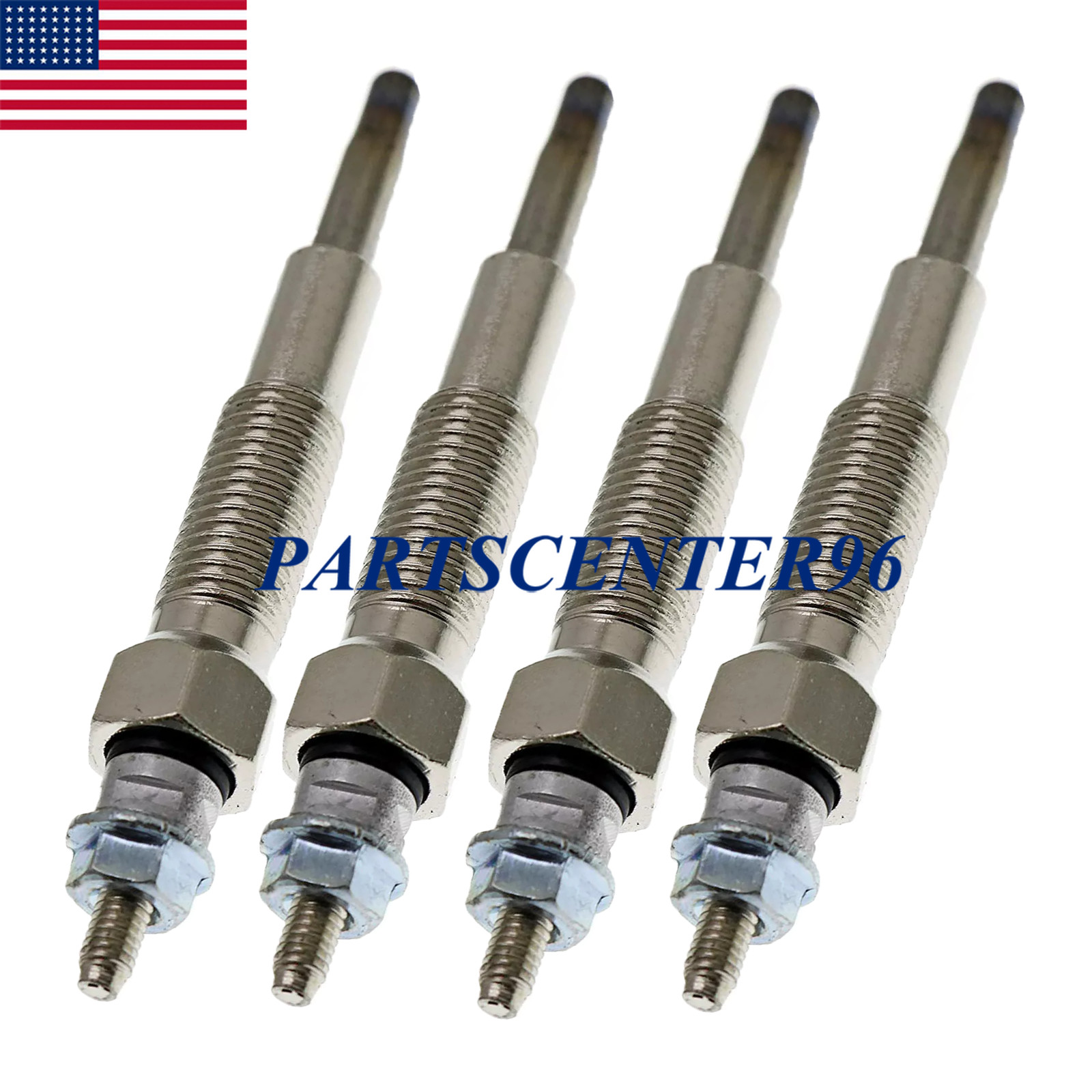 4 x Glow Plug for New Holland 1215 1310 1900 1910 2110 3415 Tractor SBA185366060