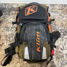 KLIM Nac Pak Cycling Motorcycle Backpack With 3L Hydrapak Capable - Olive