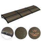 Aplus 30"x120"  Window Awning Door Canopy Cover UV30+ Rain Patio Outdoor Brown — photo 7