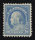 CKStamps: US Stamps Collection Scott#515 20c Franklin Mint HR OG