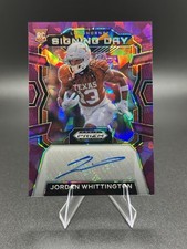 Jordan Whittington 2024 Panini Prizm Draft Picks  #SD-JWN /99 (AU, RC)