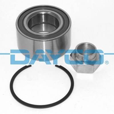 Radlagersatz Vorne Links Rechts Dayco KWD1192 Passend FÜR Fiat Nabenlager Satz-image