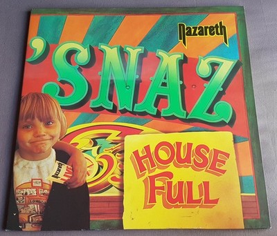 Nazareth-'Snaz 2xLP 1981 Holland 1st PRESS Deep Purple, Rainbow, Whitesnake MINT