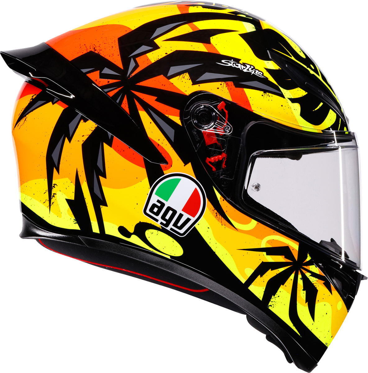 AGV K1 S Helmet - Tropicrush - Black/Orange - XL 2118394018-070-XL