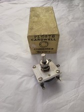 Cardwell Condenser Ham Radio ER-6-BF-S PL6076