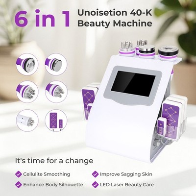 6 In 1 40Version Beauty Spa Machine for Body Line Massage & Facial Skin Care