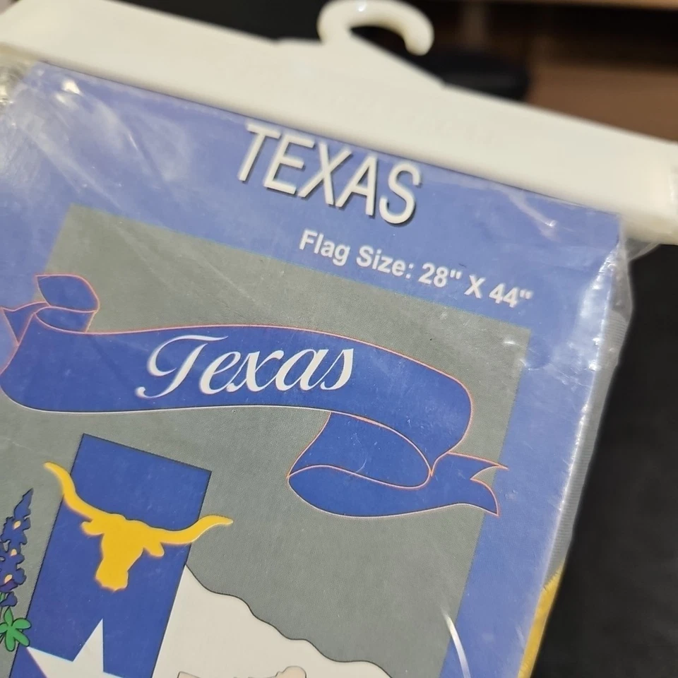 Evergreen  Embroidered Garden Flag Texas The Lone Star State NEW 28"x44" - Image 3 of 4