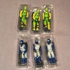 G.I. Joe Black Major Lot Of 6 Beachhead Figures. Complete. Free Shipping!